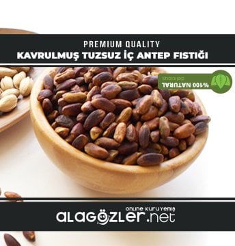 Kavrulmuş Tuzsuz iç Antep Fıstığı