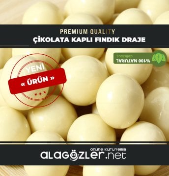 BEYAZ ÇİKOLATA KAPLI FINDIK DRAJE