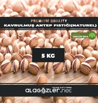 Kavrulmuş Tuzlu Antep Fıstığı Naturel (25 KG)