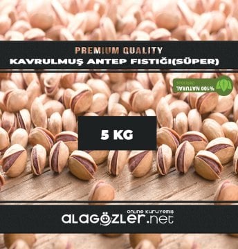 Kavrulmuş Tuzlu Antep Fıstığı(Süper)- 25 KG